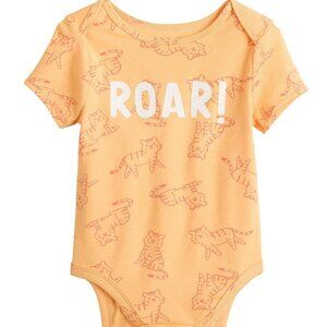Baby Boy Graphic Bodysuit "Roar" by Jumping Beans, Size 3 mos.  NWT
